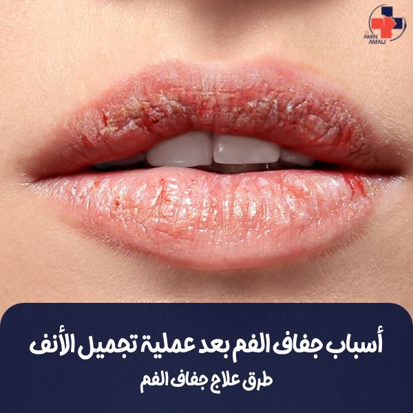 جفاف الفم بعد عملية تجميل الأنف